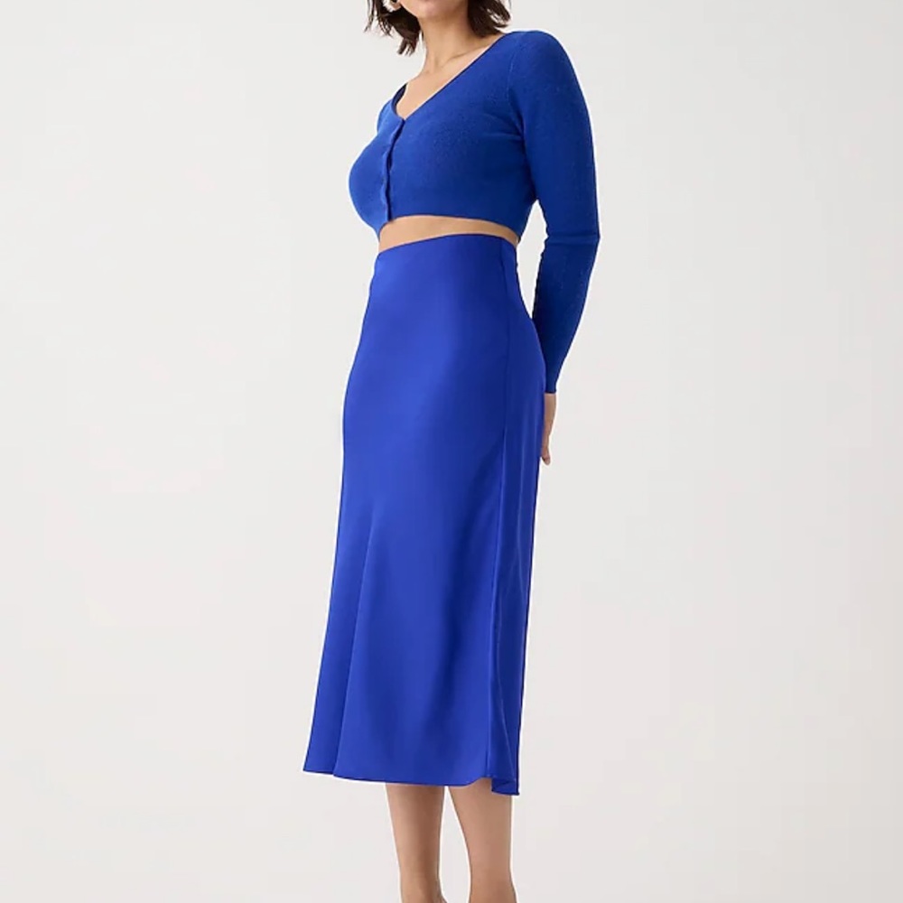 J.Crew Gwyneth Slip Skirt